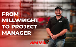 Celebrating Cody Raymond's Journey: From Millwright to Project Manager at Anvil Industrial