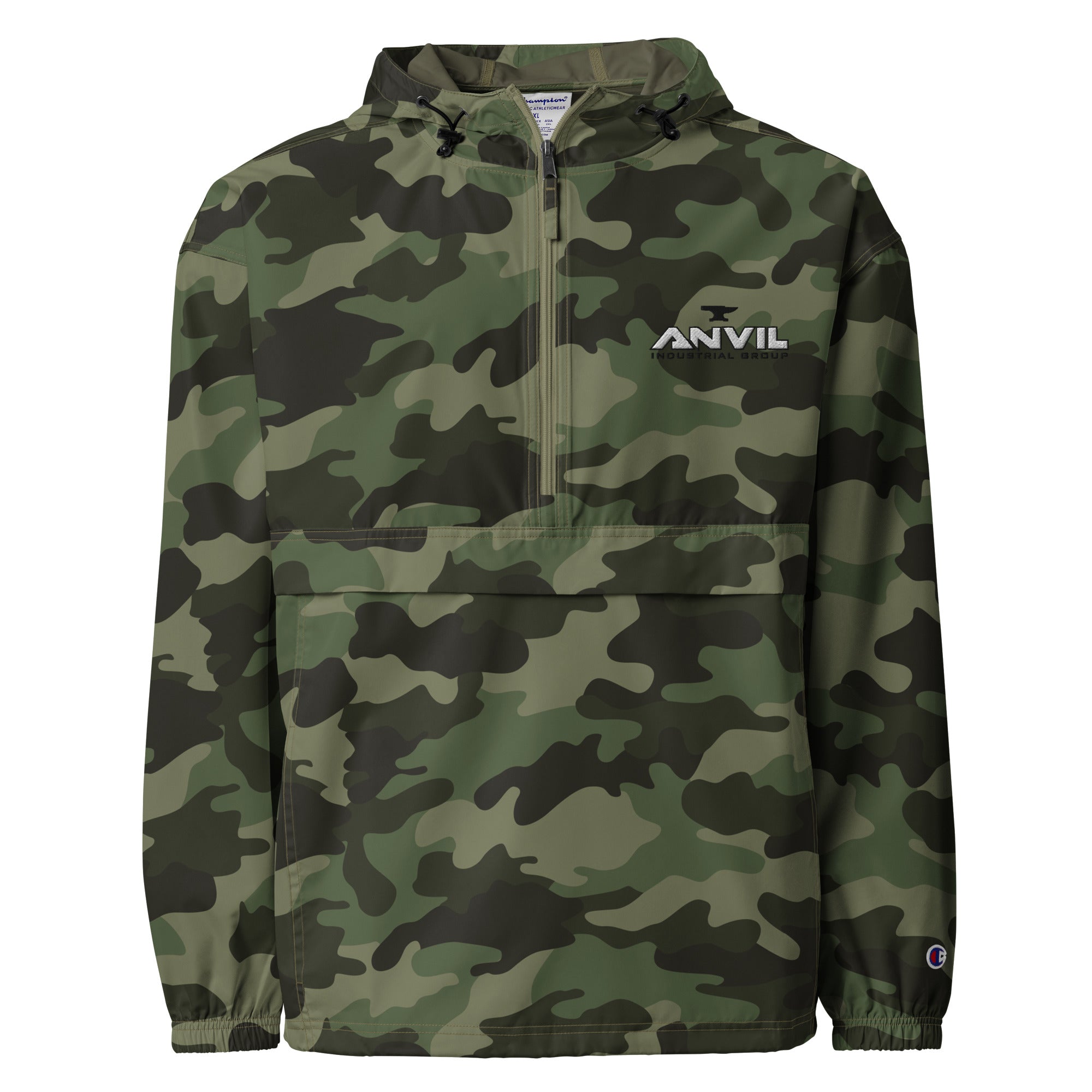 Anvil Industrial Embroidered Champion Packable Jacket – Anvil