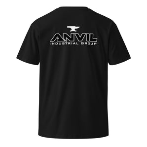 Anvil Industrial Black Premium Combed Cotton